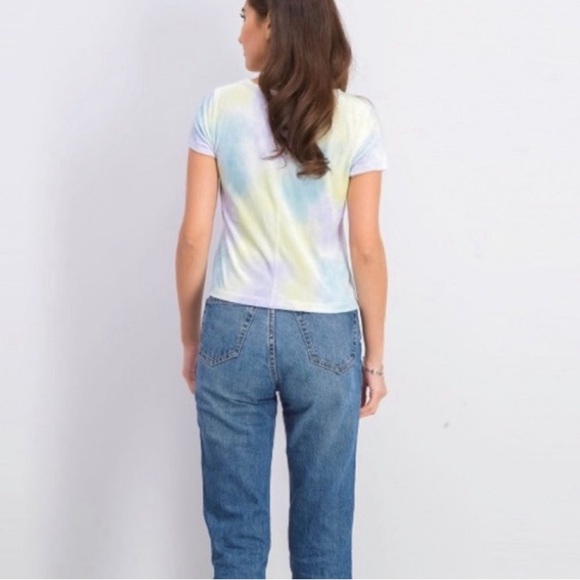 NWT Free People Bright Eyes Cloud Combo tee- size large - Picture 6 of 8